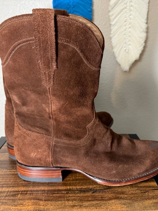 Tecovas Suede Roper Boots main image 6